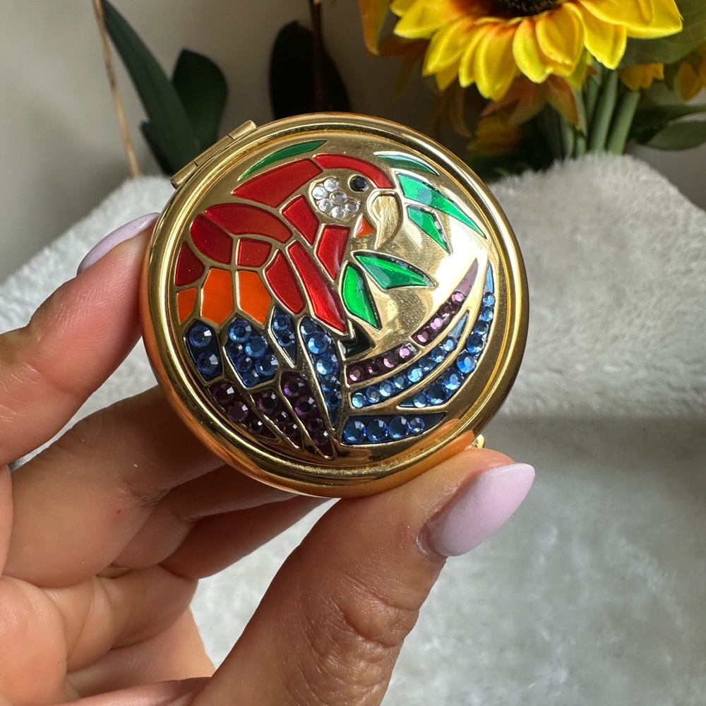 Estee Lauder Gold Compact Case